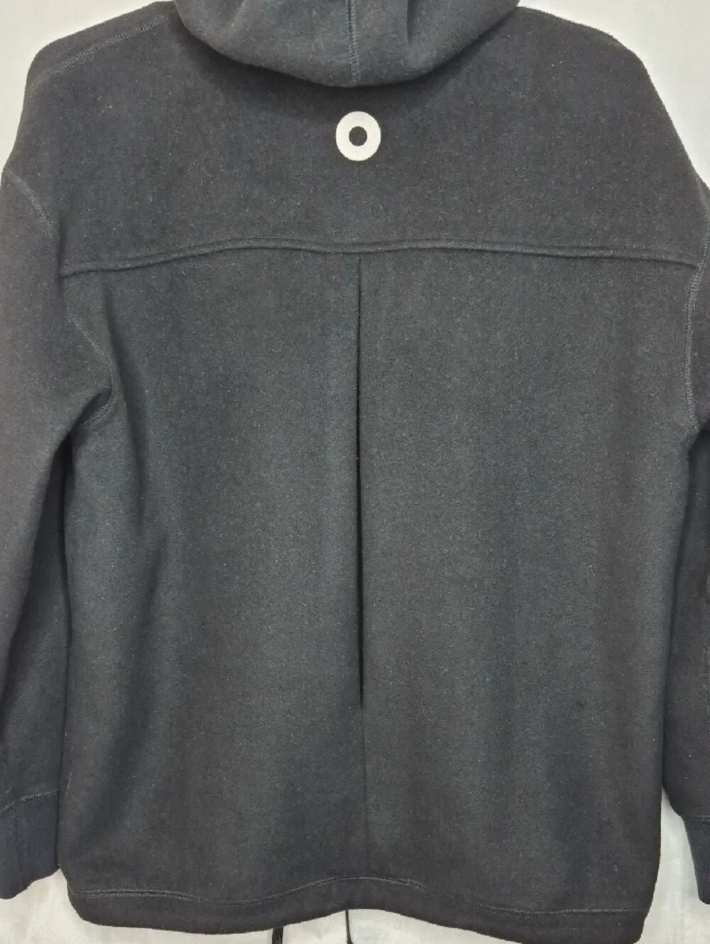 Drôle de Monsieur Wool‎ Blend Qtr Zip Drawstring Hoodie M